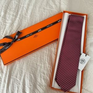 Men’s HERMES Silk Tie